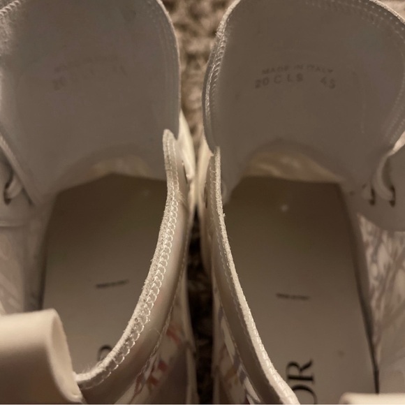 Dior B23 Mens High Top Multicolored Monogram Sneakers Kicks Shoes - Picture 5 of 13